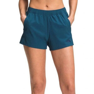 The North Face Women’s Wander Shorts Monterey Blue Large Running Active Lounge